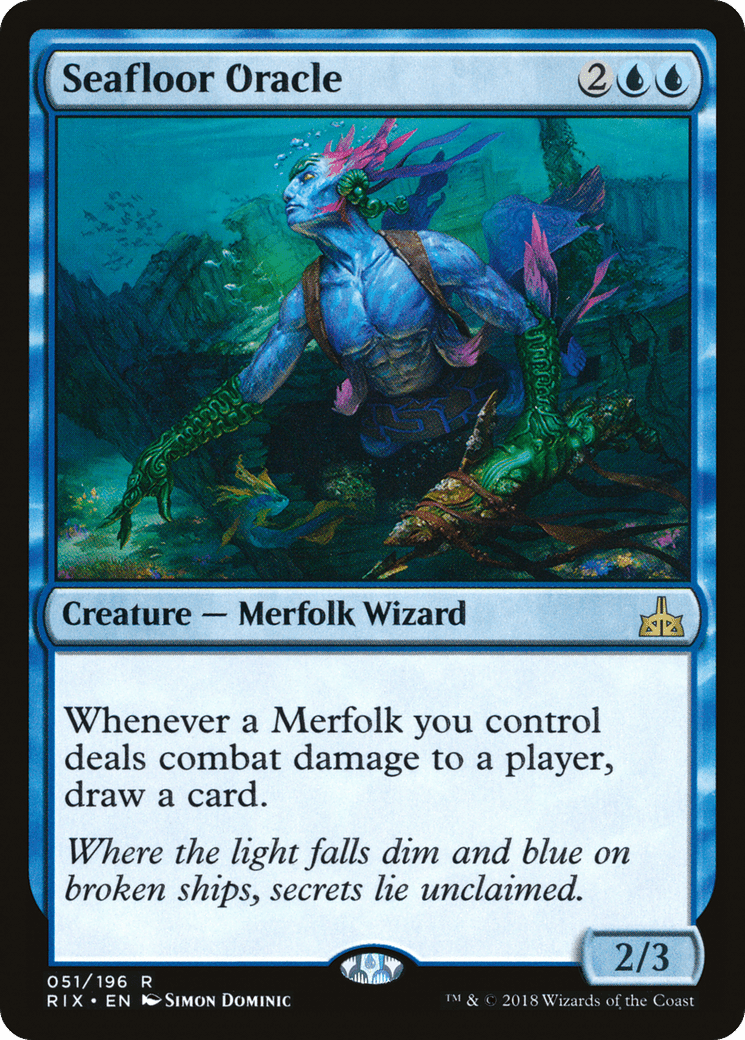 Seafloor Oracle [Rivals of Ixalan] Foil