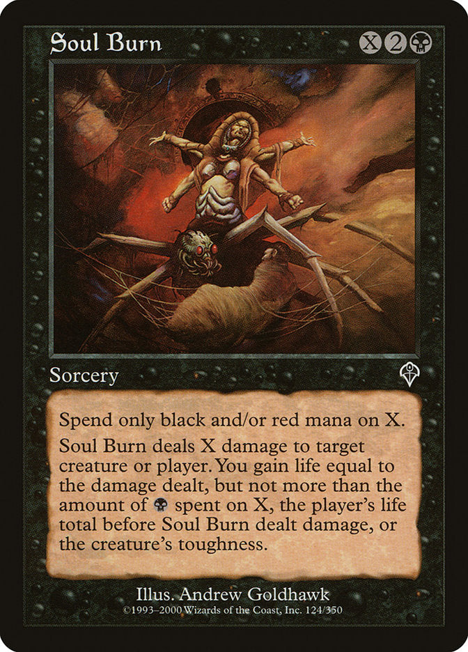 Soul Burn 124/350 (Invasion) 