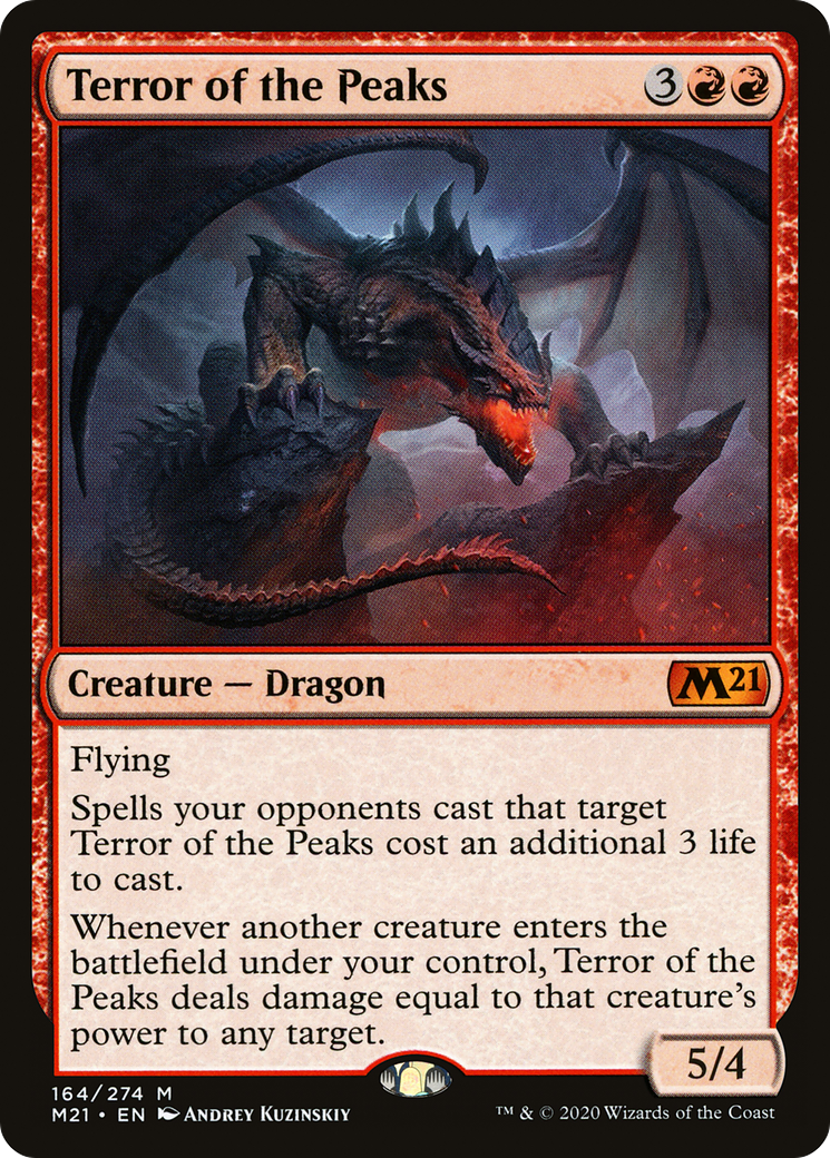 Terror of the Peaks [Core Set 2021] Foil