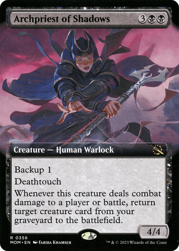 Archpriest of Shadows (Extended Art) [March of the Machine] Foil