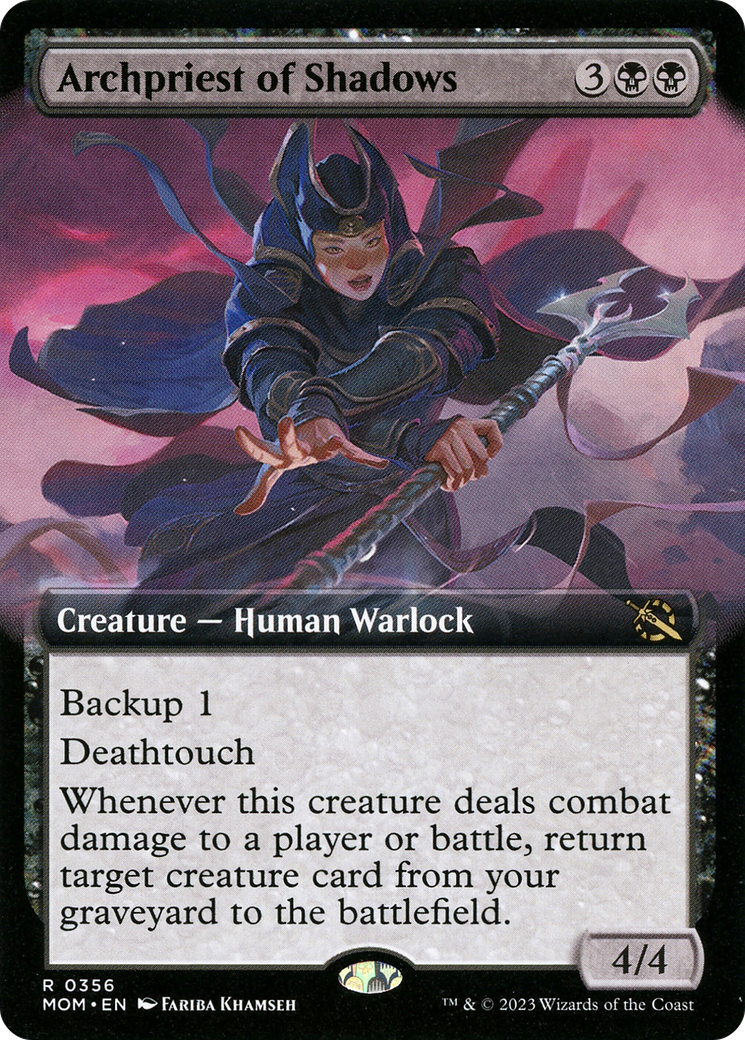 Archpriest of Shadows (Extended Art) [March of the Machine] Foil