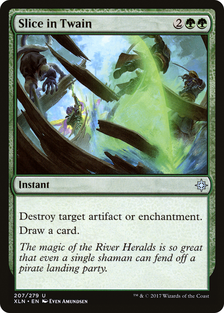 Slice in Twain |  Foil (207) [Ixalan]