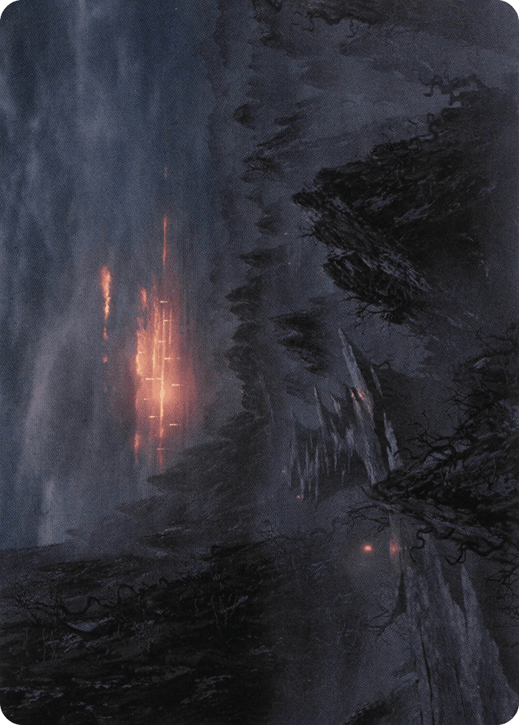 Sundown Pass // Sundown Pass (AVOW-068) - Crimson Vow Art Series (Borderless) Foil