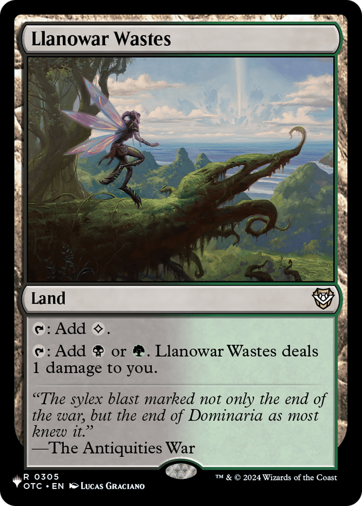 Llanowar Wastes |  (OTC-305) [The List]