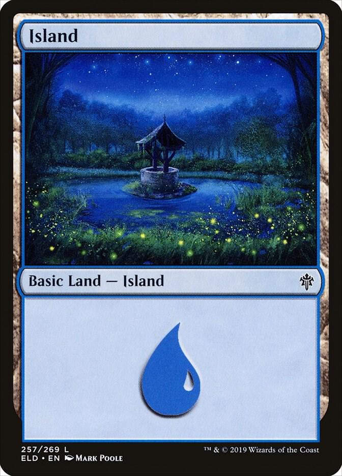 Island 257/269 (Throne of Eldraine)  - Foil