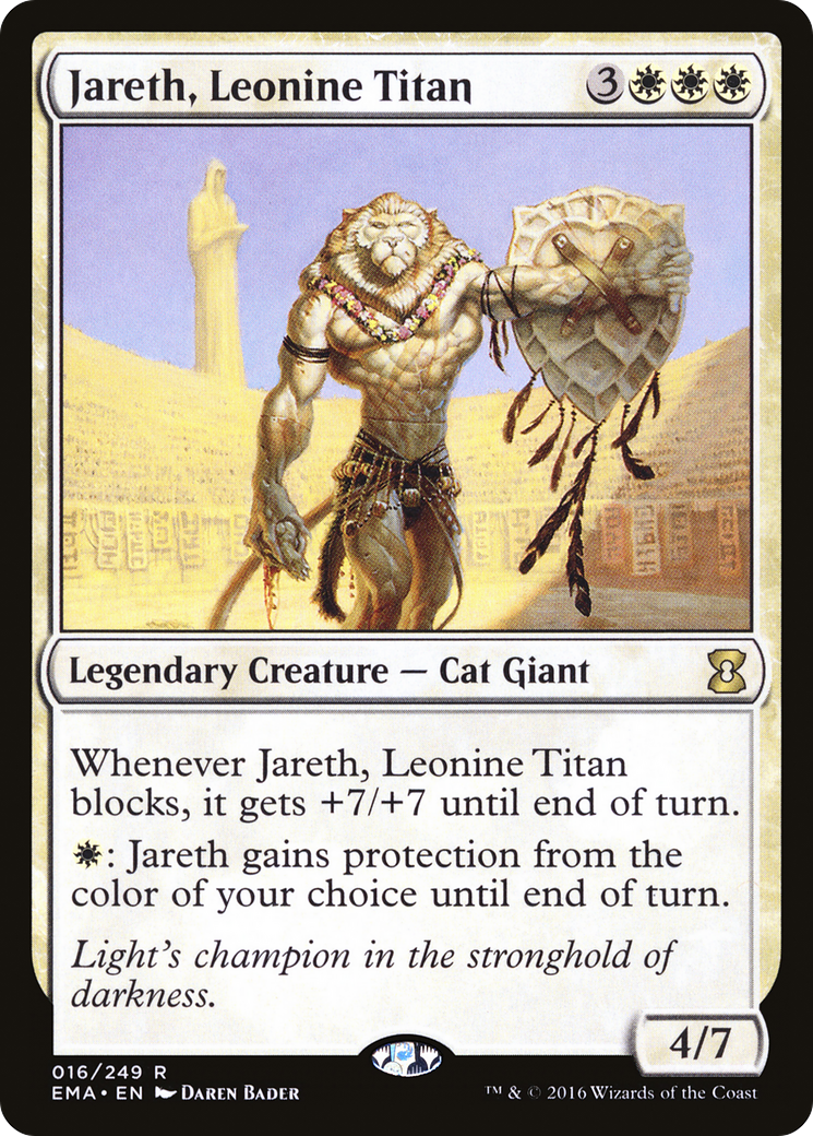 Jareth, Leonine Titan [Eternal Masters] Foil