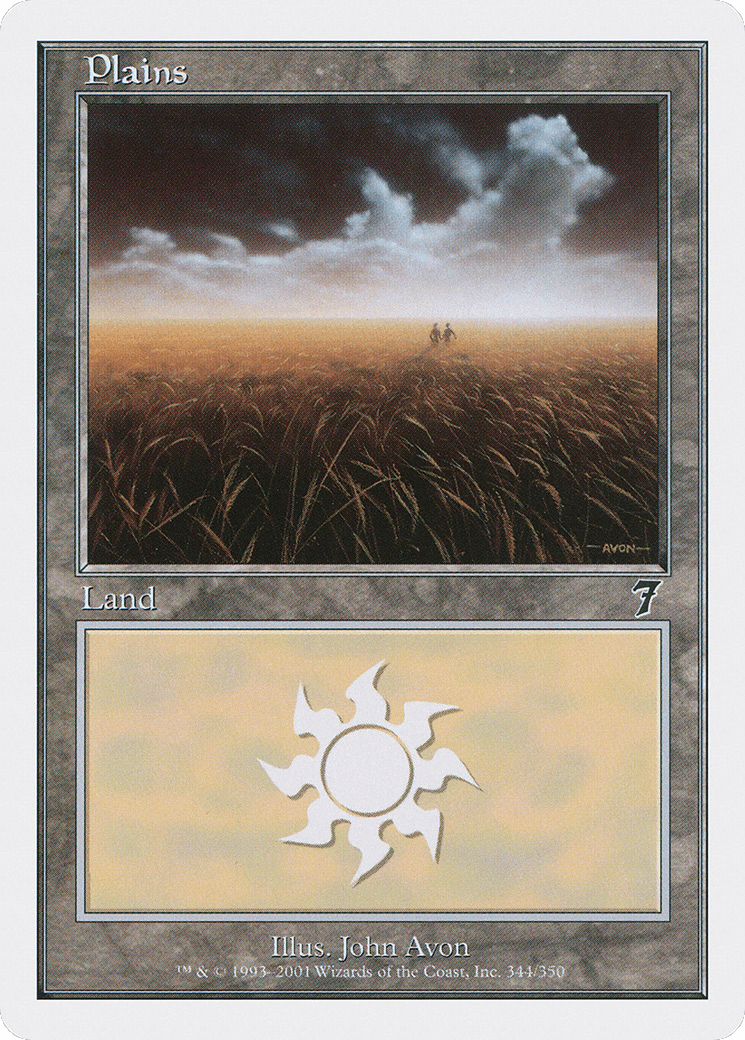 Plains (344) [Seventh Edition] Foil