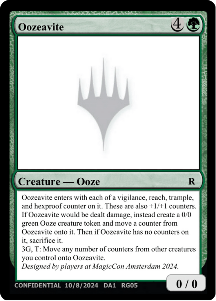 Oozeavite (DA1-RG05B) - Unknown Event