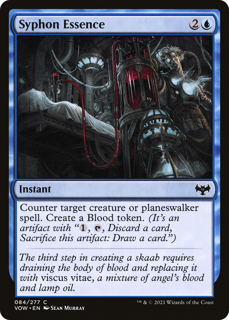 Syphon Essence [Innistrad: Crimson Vow] Foil