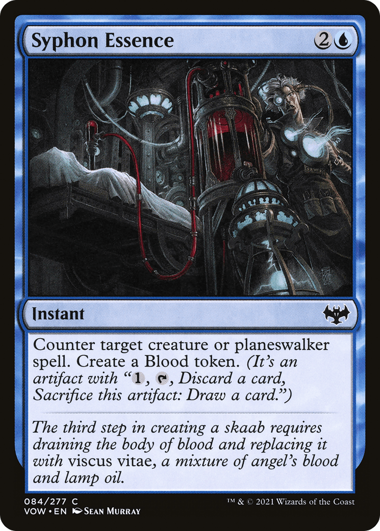Syphon Essence [Innistrad: Crimson Vow] Foil
