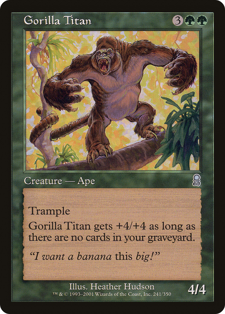 Gorilla Titan [Odyssey] Foil