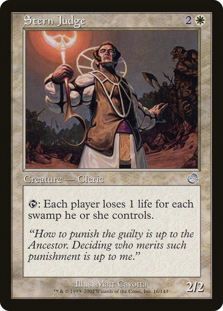 Stern Judge [Torment] Foil