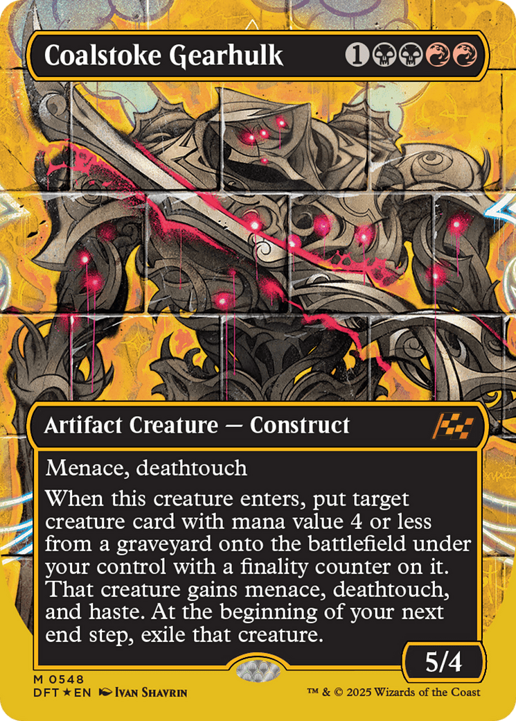 Coalstoke Gearhulk |  Foil (548) [Aetherdrift]