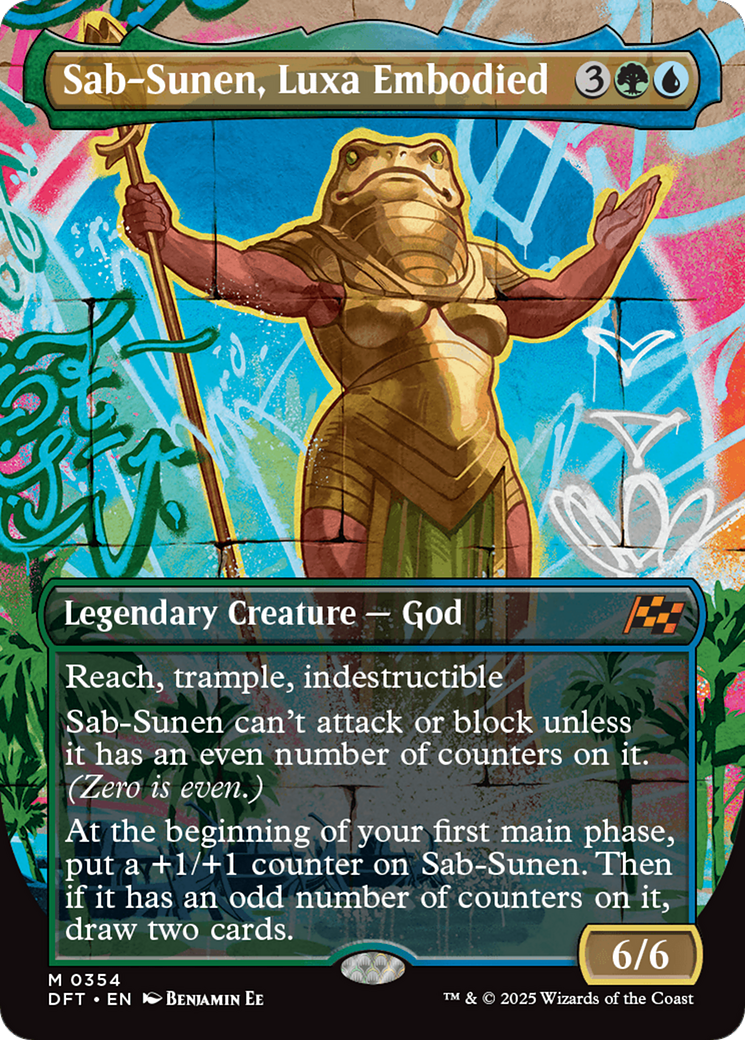 Sab-Sunen, Luxa Embodied |  Foil (354) [Aetherdrift]