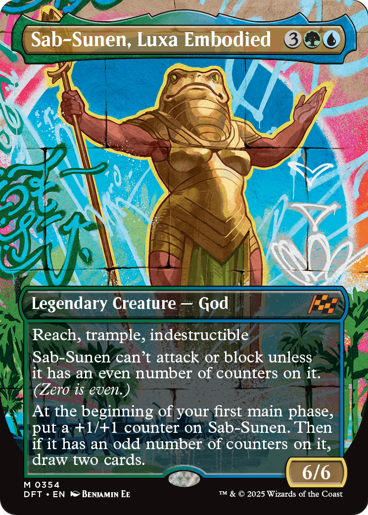 Sab-Sunen, Luxa Embodied |  Foil (354) [Aetherdrift]