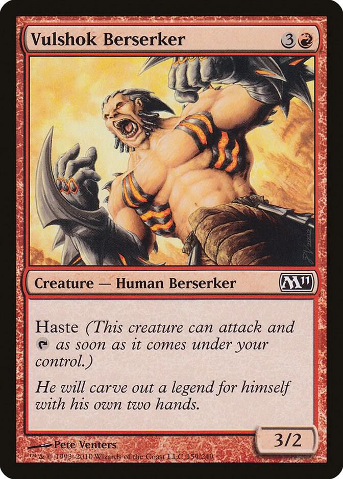 Vulshok Berserker 159/249 (Magic 2011 (M11)) 