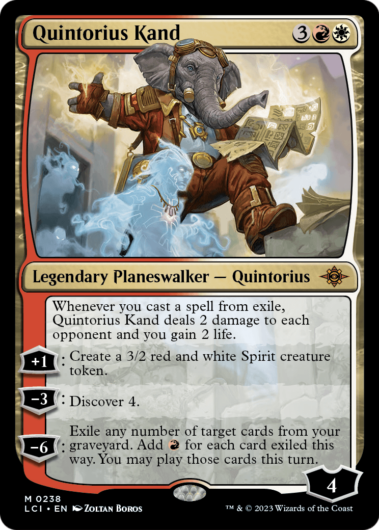 Quintorius Kand [The Lost Caverns of Ixalan] Foil