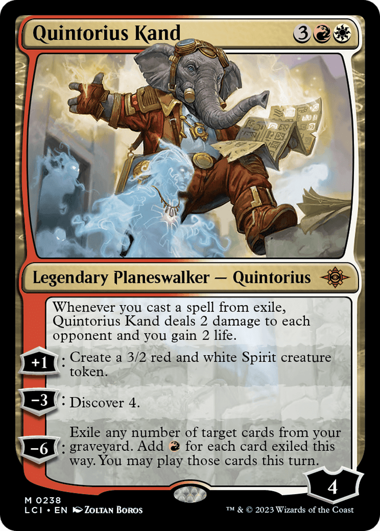Quintorius Kand [The Lost Caverns of Ixalan] Foil