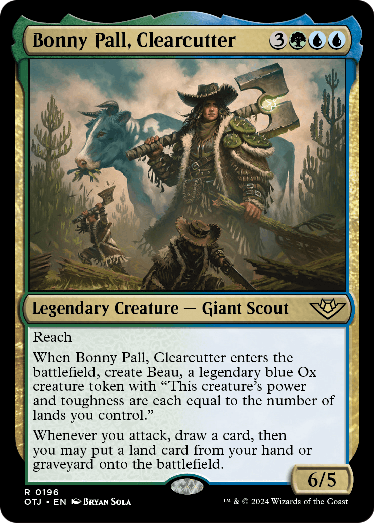 Bonny Pall, Clearcutter [Outlaws of Thunder Junction] Foil