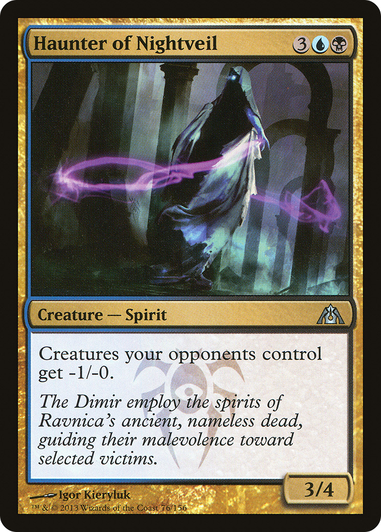 Haunter of Nightveil [Dragon's Maze] Foil