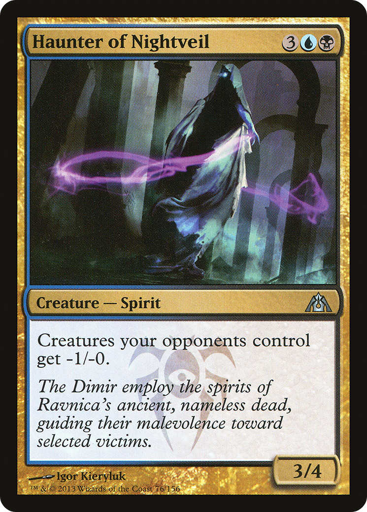 Haunter of Nightveil [Dragon's Maze] Foil