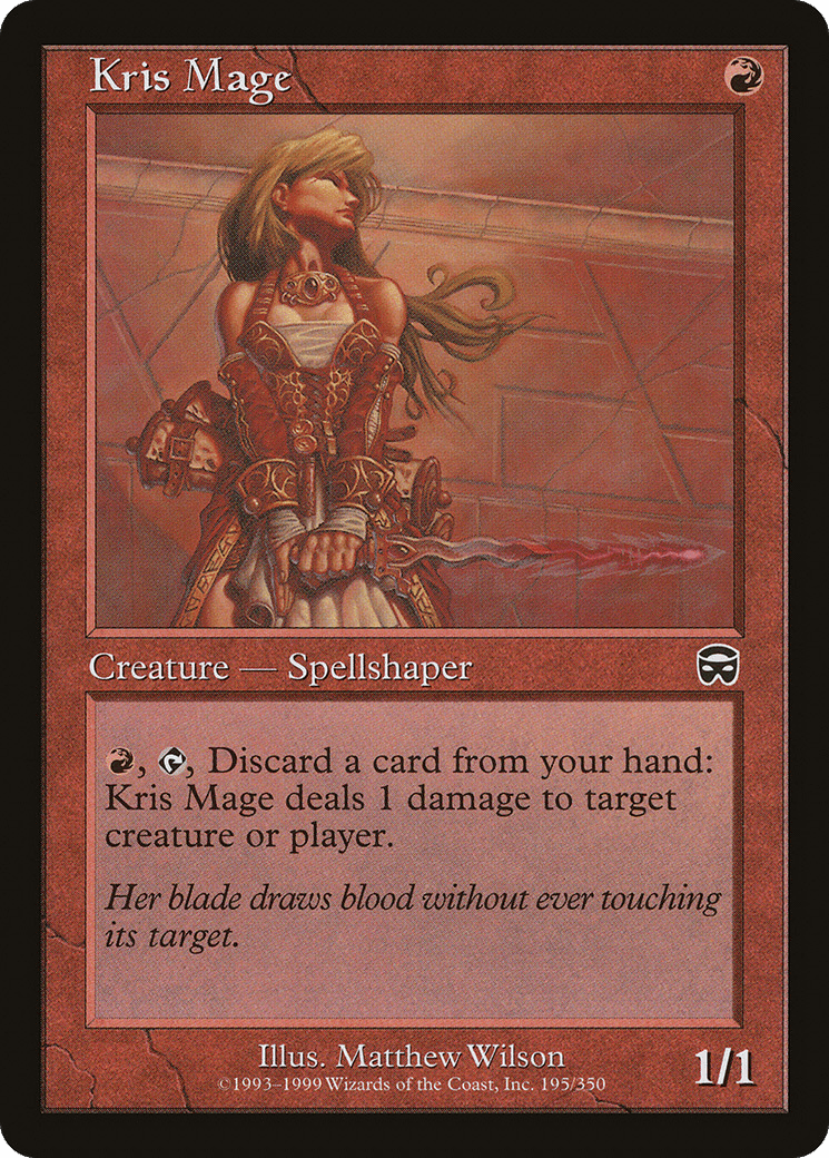 Kris Mage [Mercadian Masques] Foil