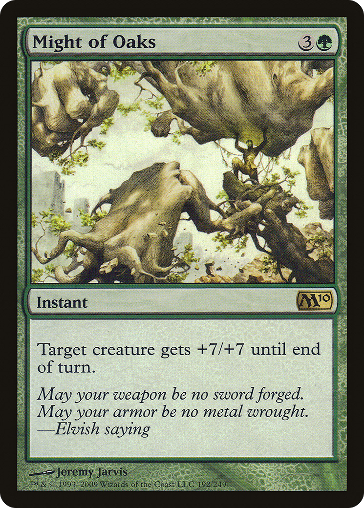 Might of Oaks [Magic 2010] Foil