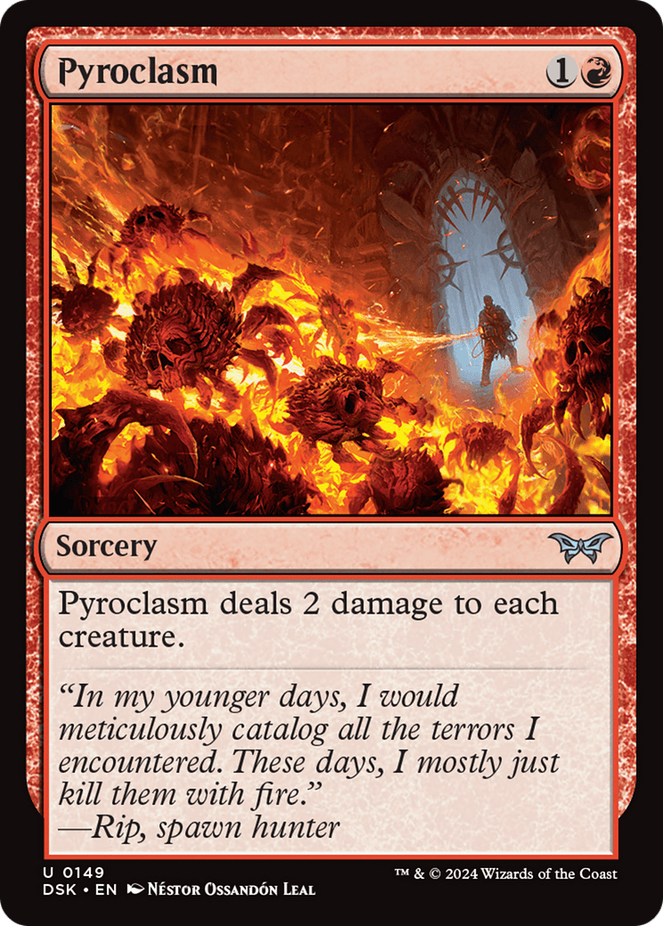 Pyroclasm [Duskmourn: House of Horror]
