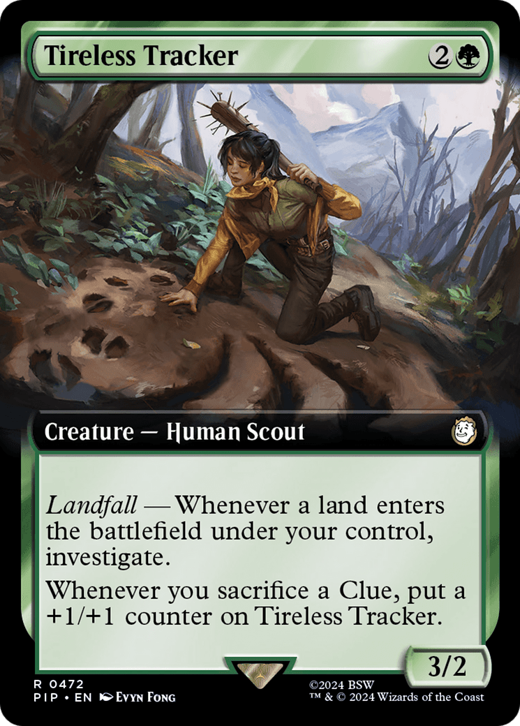 Tireless Tracker (Extended Art) [Fallout] Foil