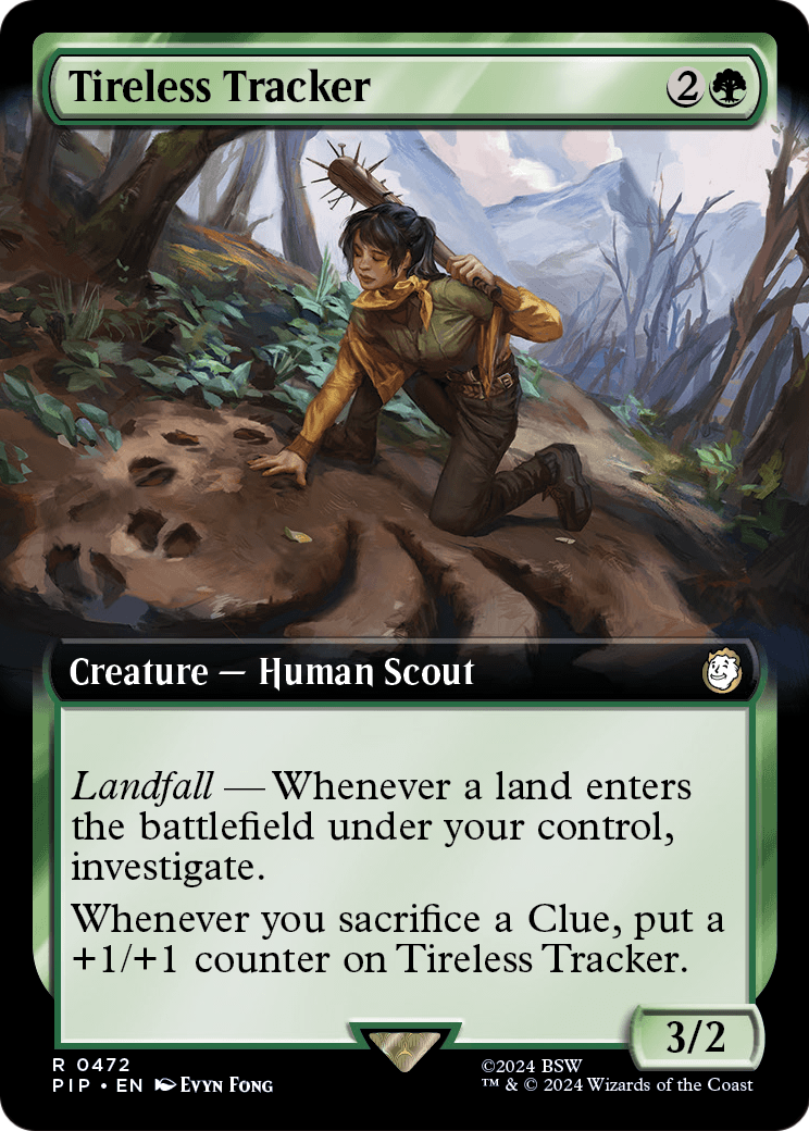 Tireless Tracker (Extended Art) [Fallout] Foil