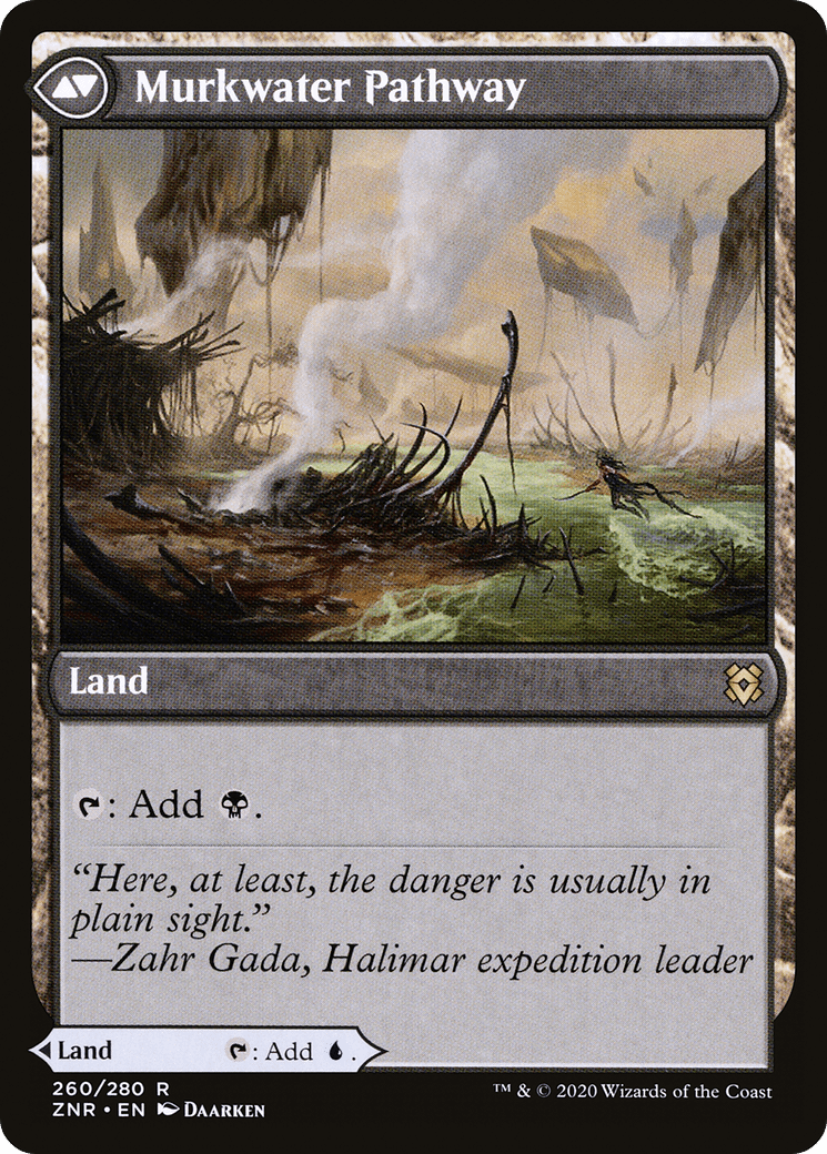 Clearwater Pathway // Murkwater Pathway |  (ZNR-260) [The List]