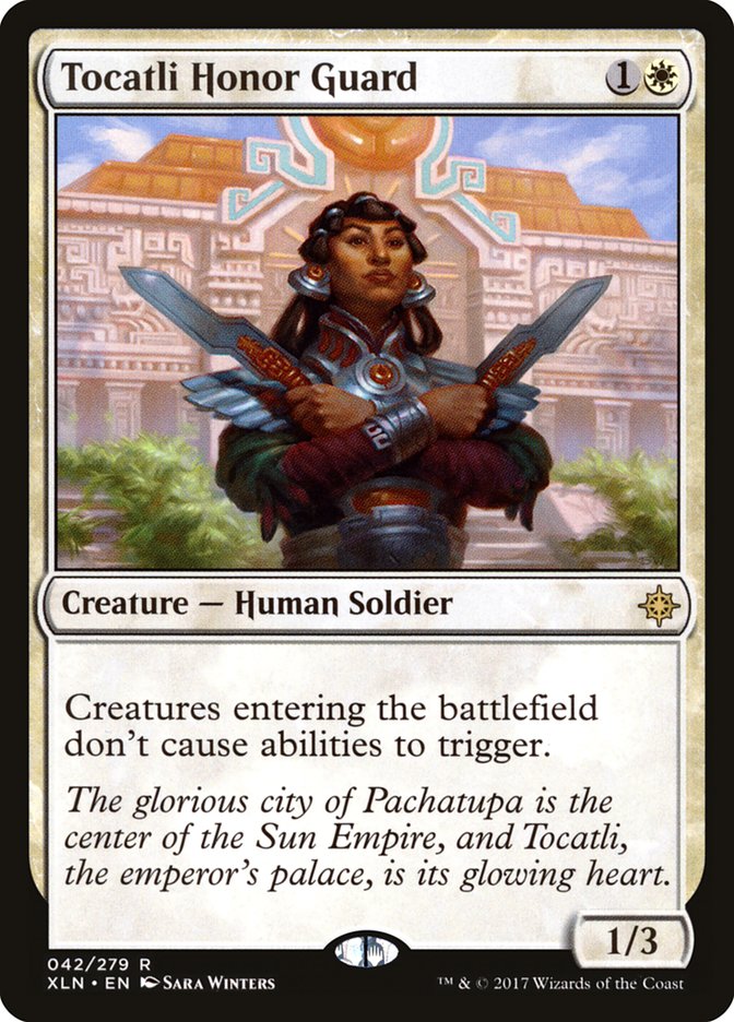 Tocatli Honor Guard 42/279 (Ixalan)  - Foil