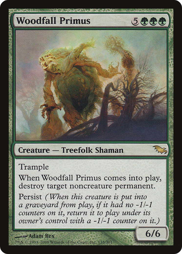 Woodfall Primus [Shadowmoor] Foil