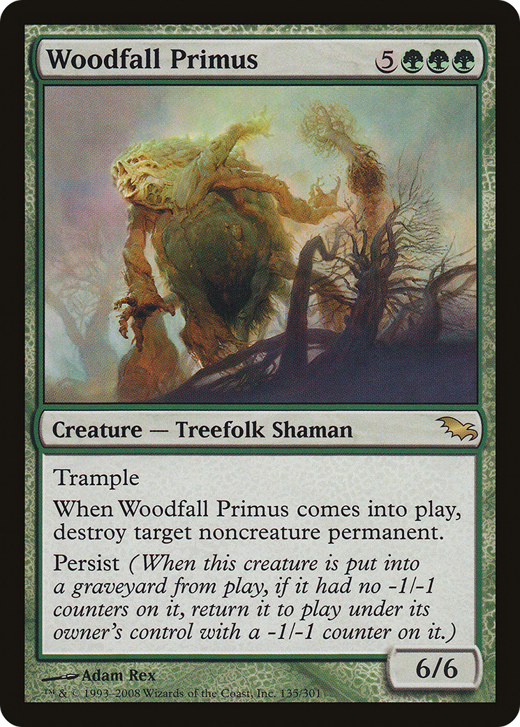 Woodfall Primus [Shadowmoor] Foil