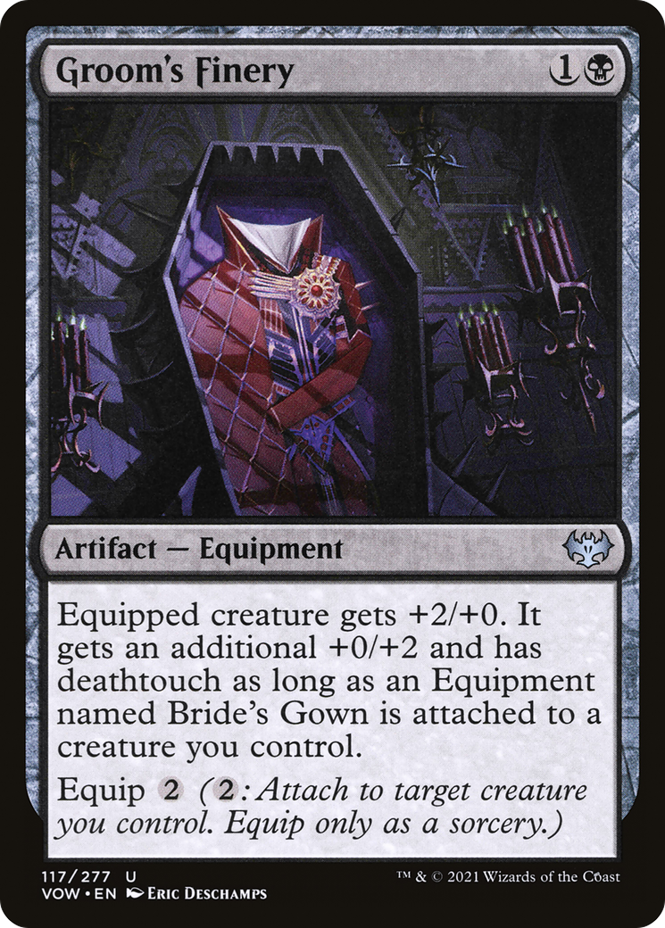 Groom's Finery [Innistrad: Crimson Vow] Foil