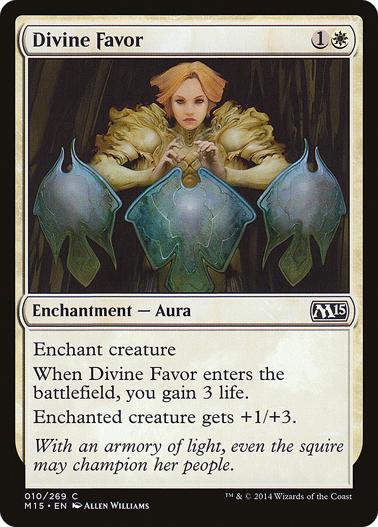 Divine Favor [Magic 2015] Foil