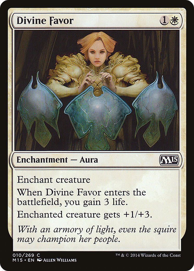Divine Favor [Magic 2015] Foil