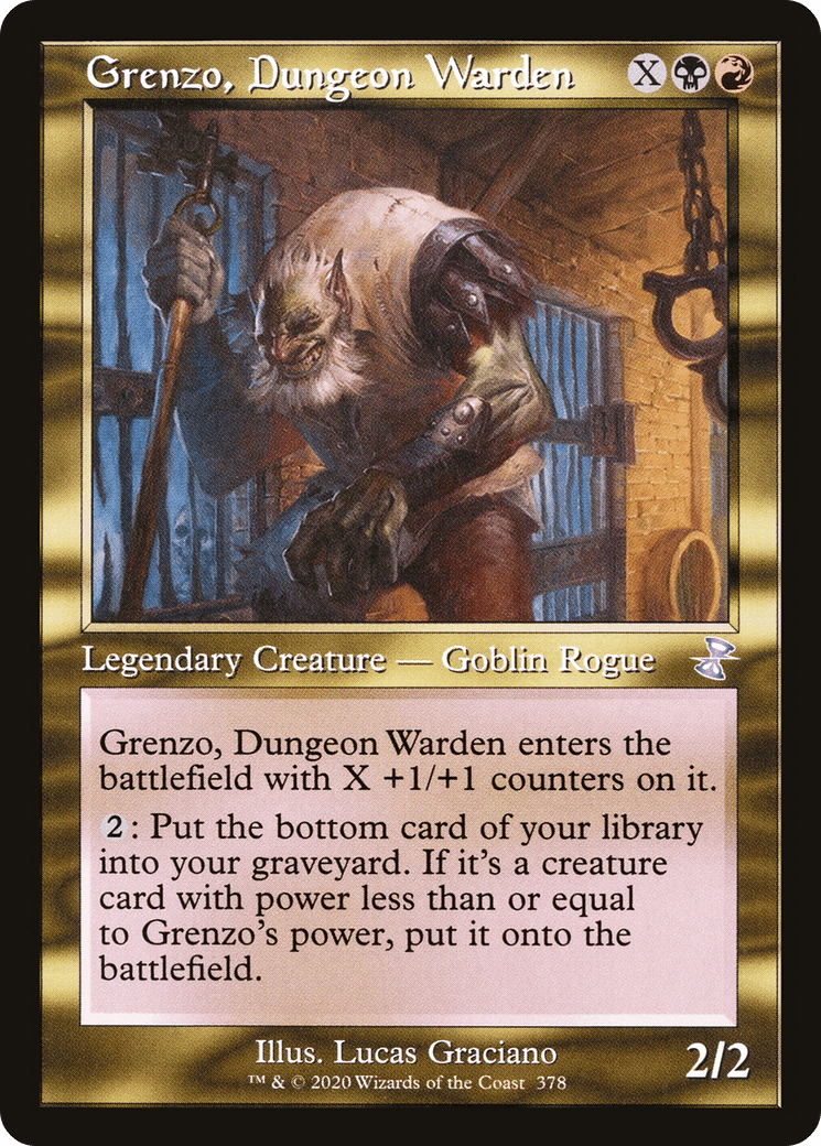 Grenzo, Dungeon Warden (Timeshifted) [Time Spiral Remastered] Foil