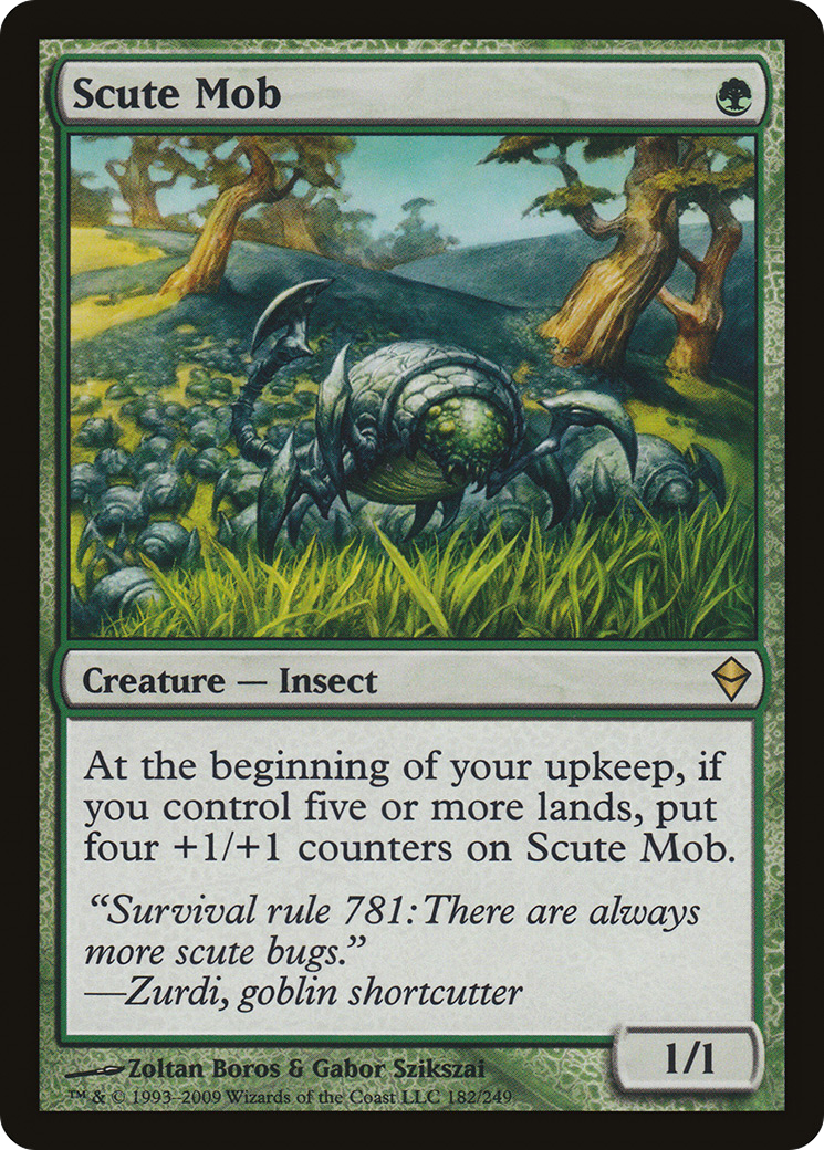 Scute Mob [Zendikar] Foil