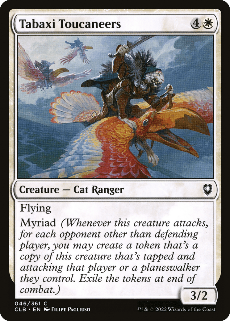 Tabaxi Toucaneers [Commander Legends: Battle for Baldur's Gate] Foil