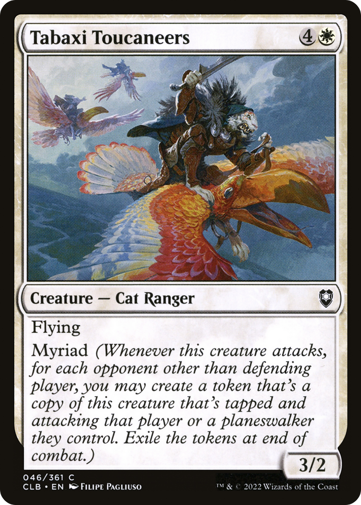 Tabaxi Toucaneers [Commander Legends: Battle for Baldur's Gate]