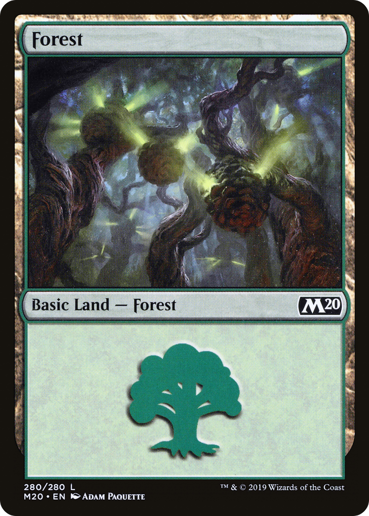Forest (280) [Core Set 2020] Foil