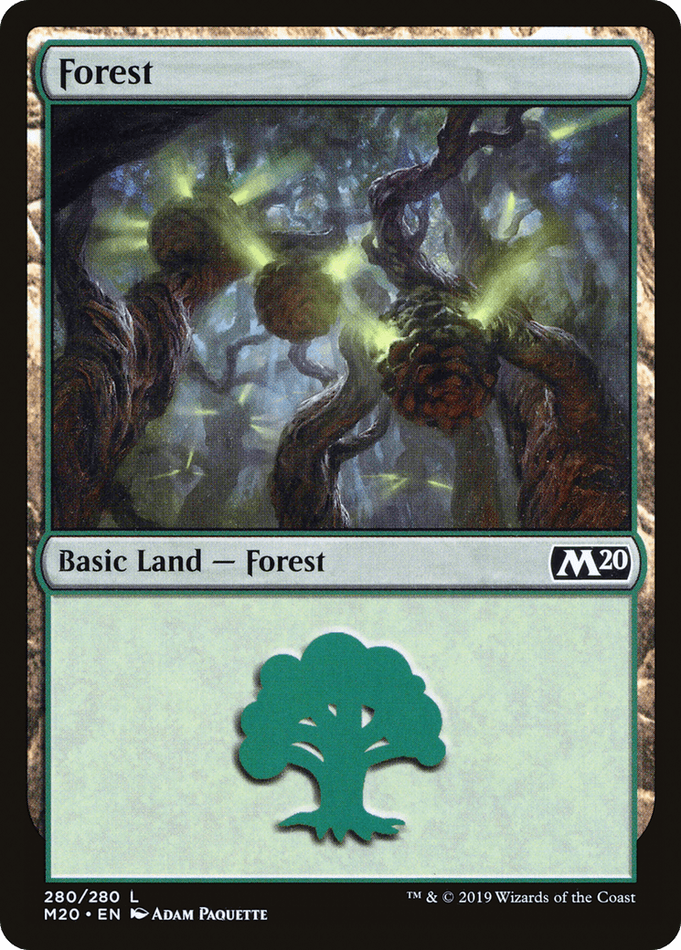 Forest (280) [Core Set 2020] Foil