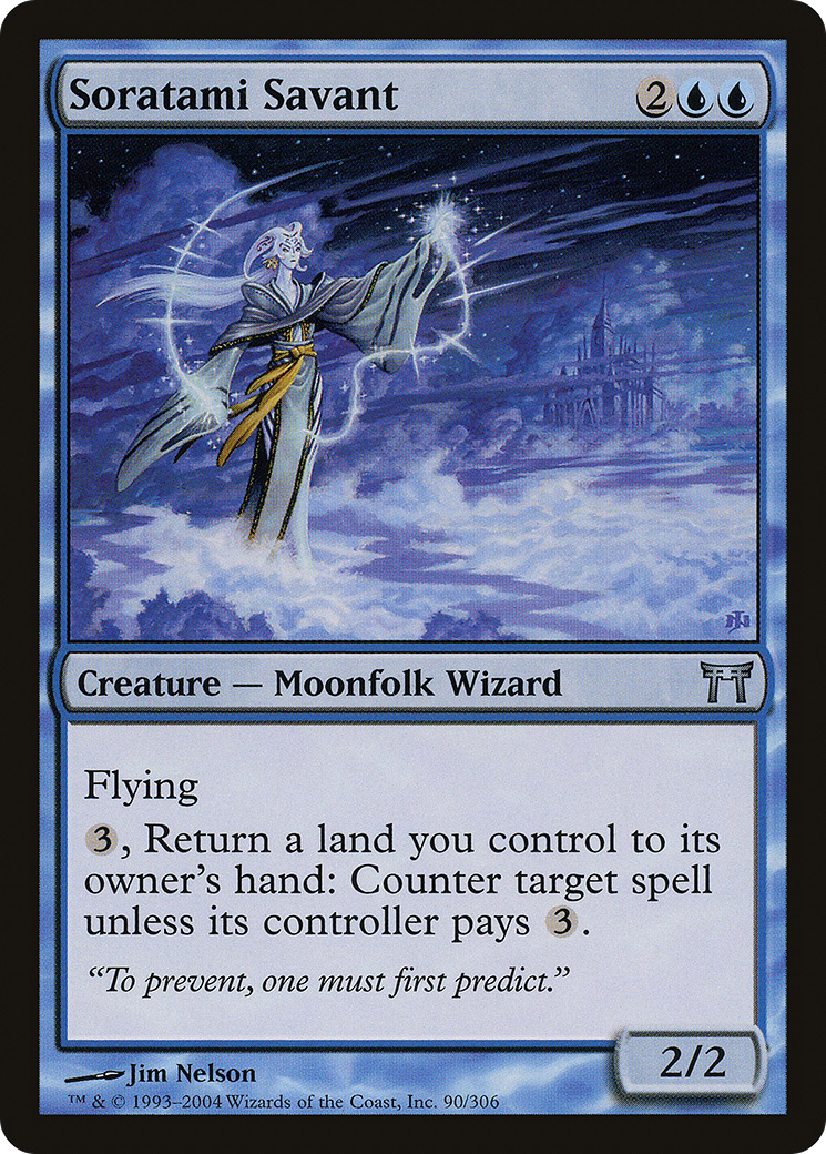 Soratami Savant [Champions of Kamigawa] Foil