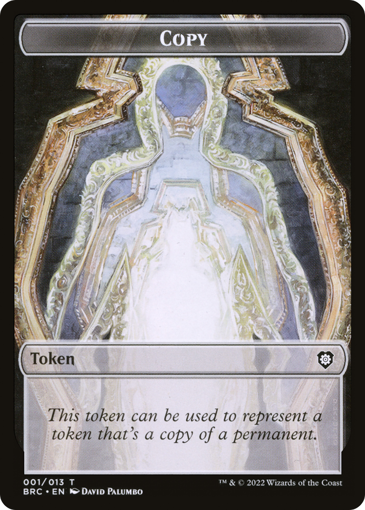 Copy (TBRC-001) - The Brothers' War Commander Tokens