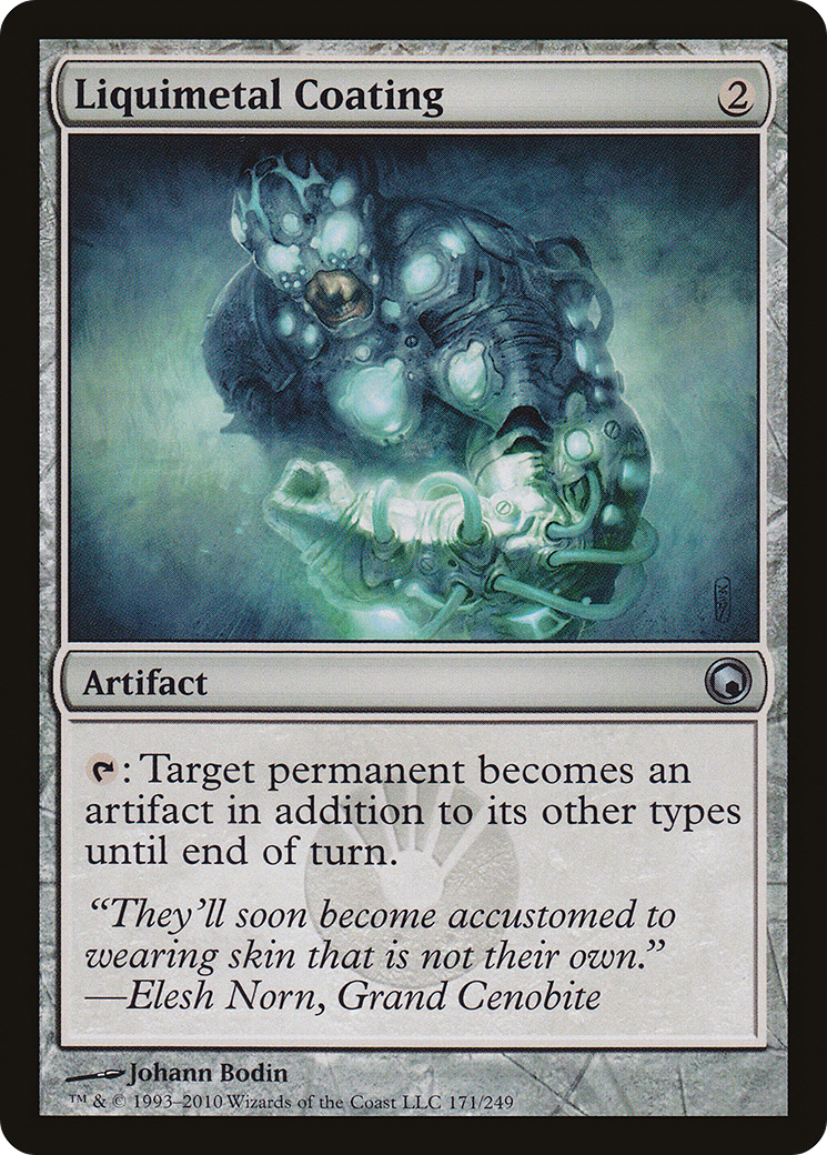 Liquimetal Coating [Scars of Mirrodin] Foil