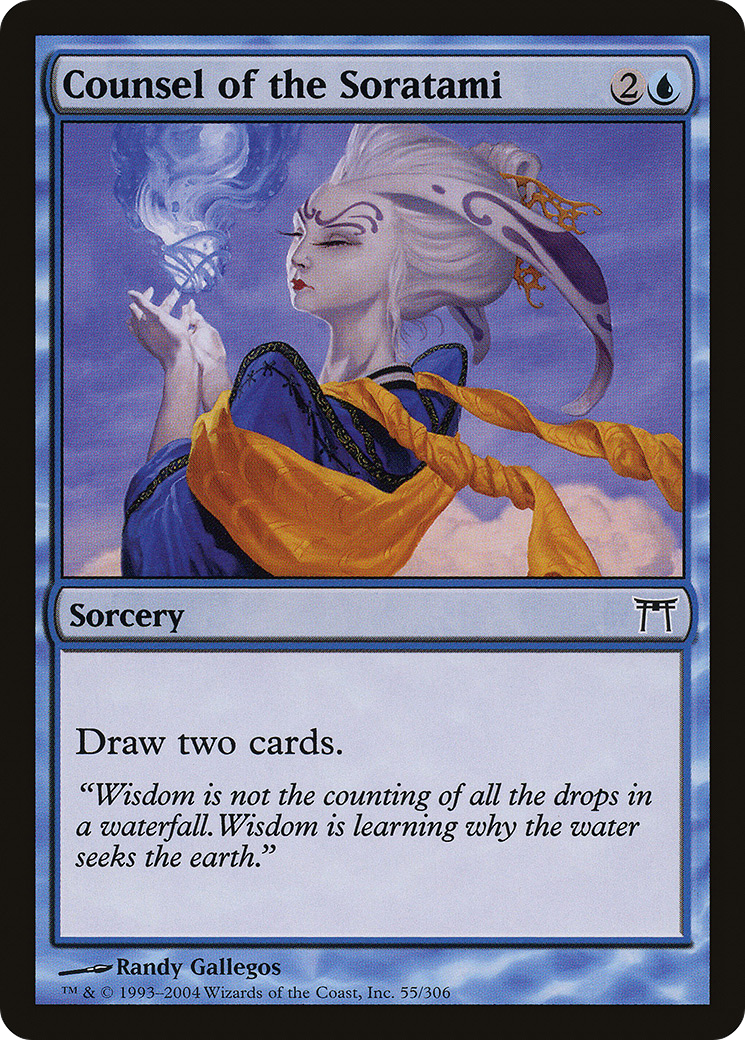 Counsel of the Soratami [Champions of Kamigawa] Foil
