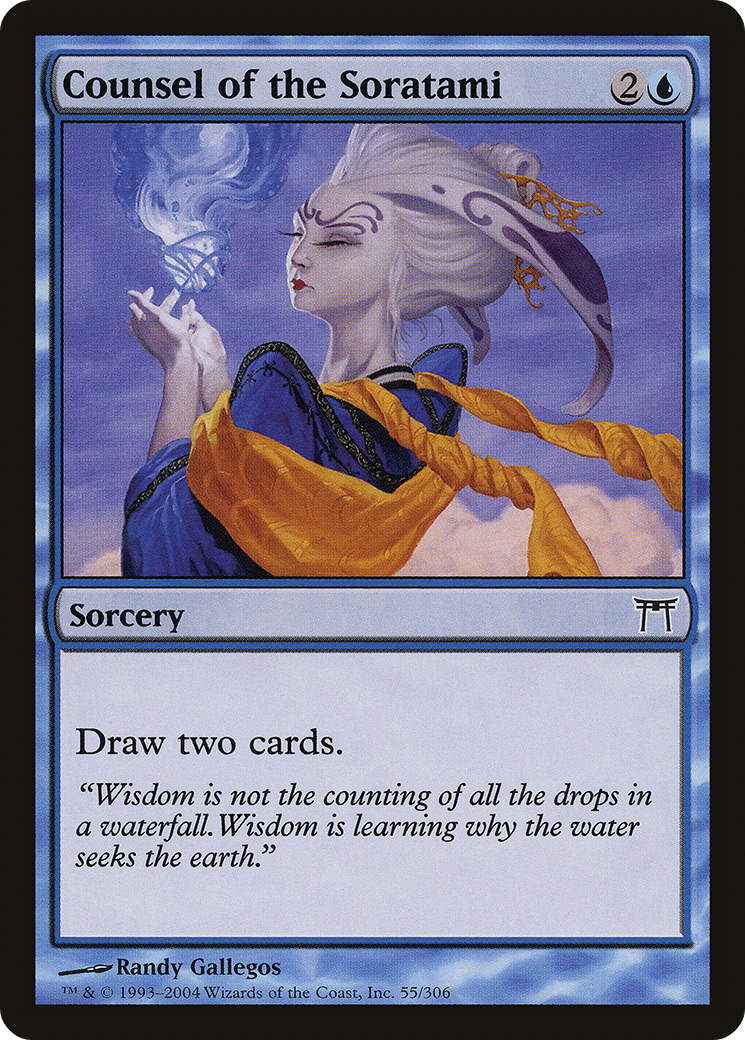 Counsel of the Soratami [Champions of Kamigawa] Foil