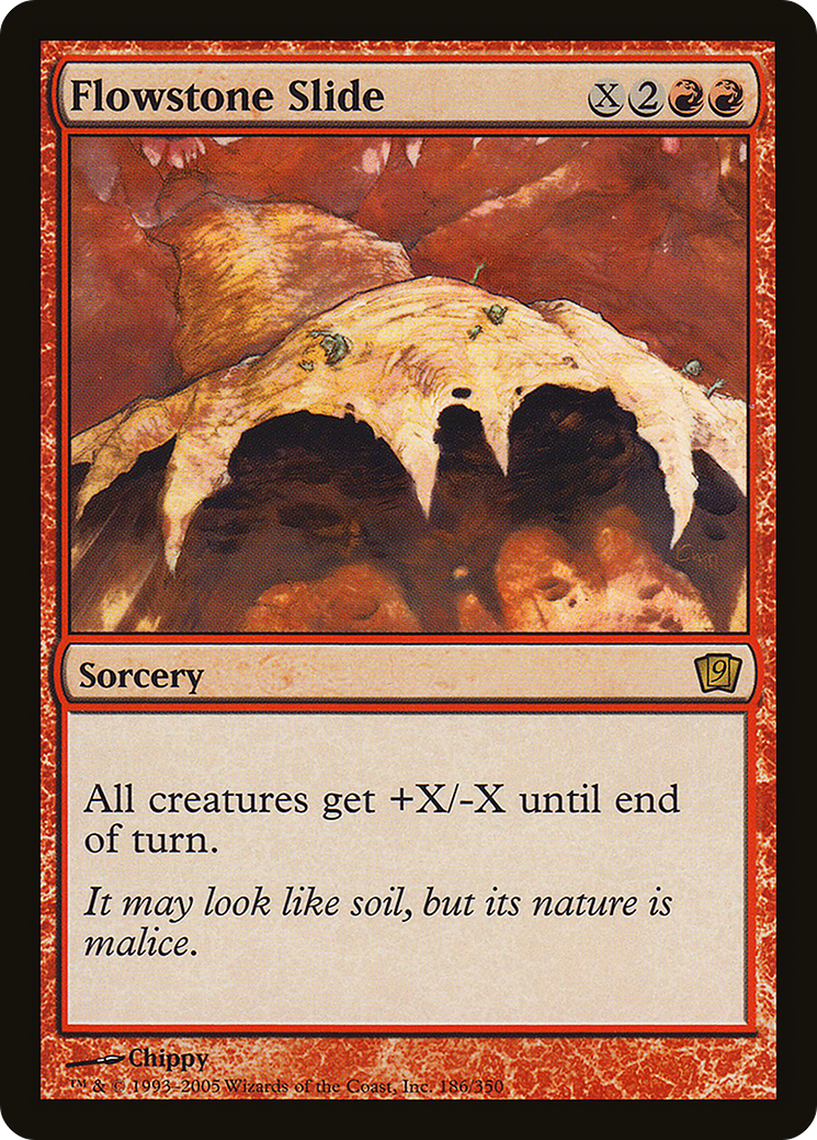 Flowstone Slide [Ninth Edition] Foil
