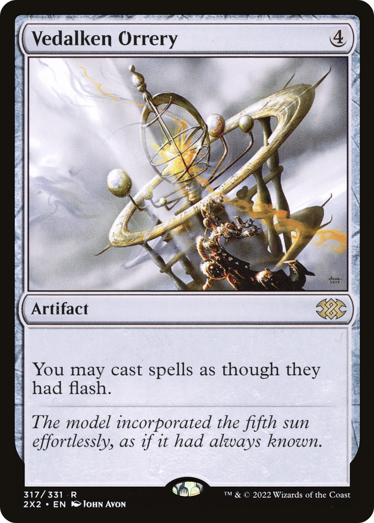 Vedalken Orrery [Double Masters 2022] Foil